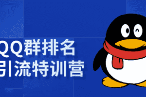 （1665期）《QQ群排名引流特训营》一个群被动收益1000，是如何做到的（5节视频课）
