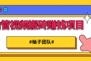 油管视频搬砖赚钱项目，借助西瓜视频实现快速变现