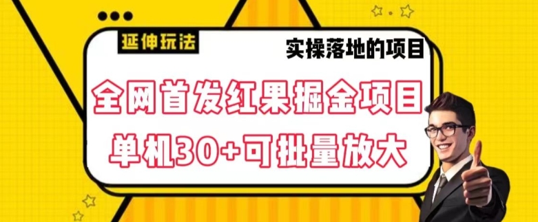 全网首发红果免费短剧掘金项目，单机30+可批量放大【揭秘】-吾爱自习网