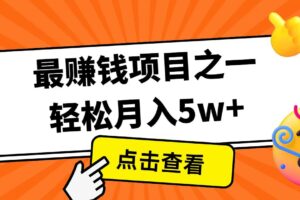 全网首发！7天赚了2.4w，2025利润超级高！风口项目！