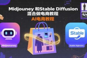 Midjourney和Stable Diffusion混合做电商教程-ai电商教程
