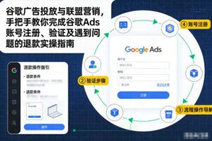 谷歌广告投放与联盟营销,手把手教你完成谷歌Ads账号注册、验证及遇到问题的退款实操指南