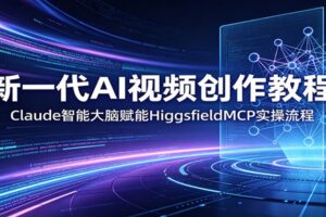 新一代AI视频创作教程:Claude智能大脑赋能,HiggsfieldMCP实操流程