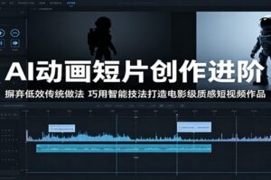 AI动画短片创作进阶:摒弃低效传统做法,巧用智能技法打造电影级质感短视频作品